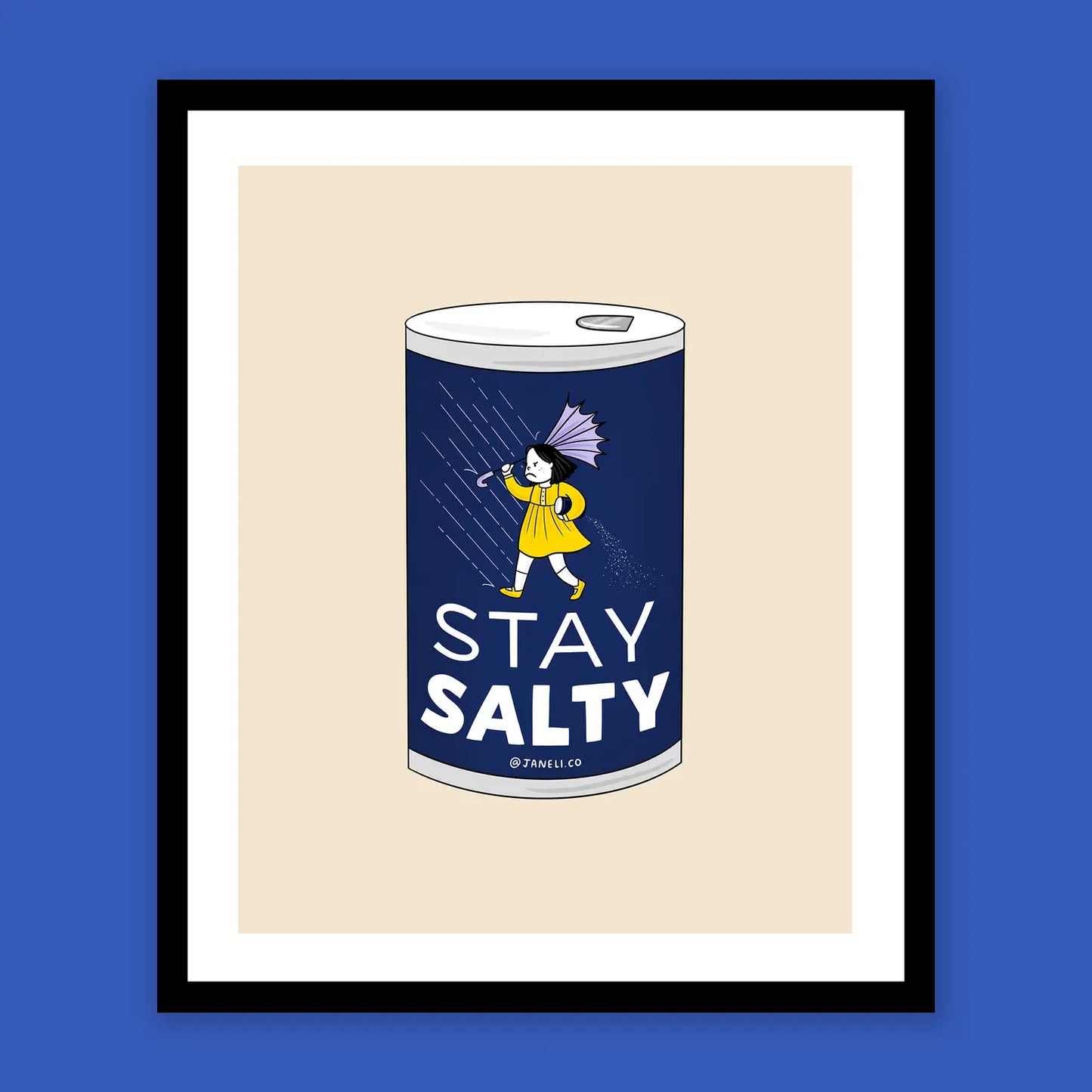 Stay Salty 8" x 10" Print