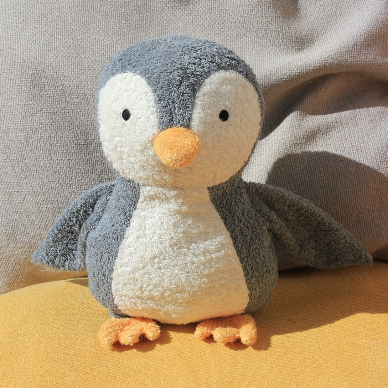 Organic Cotton Penguin Baby Plush Toy