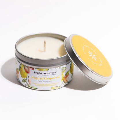Bright Endeavors Soy Wax Scented Candle Tin