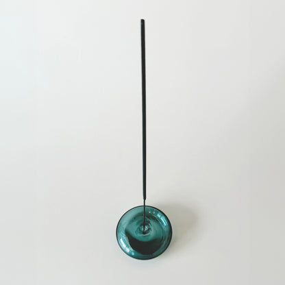 Bubble Glass Incense Holder