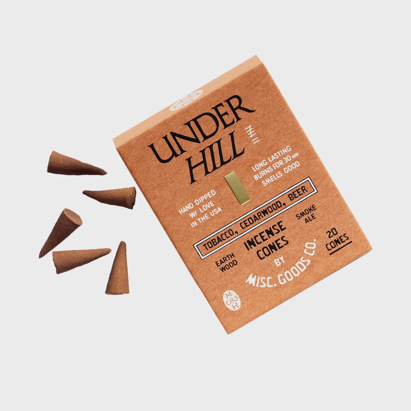 Nature Inspired Incense Cones (Pack of 20)