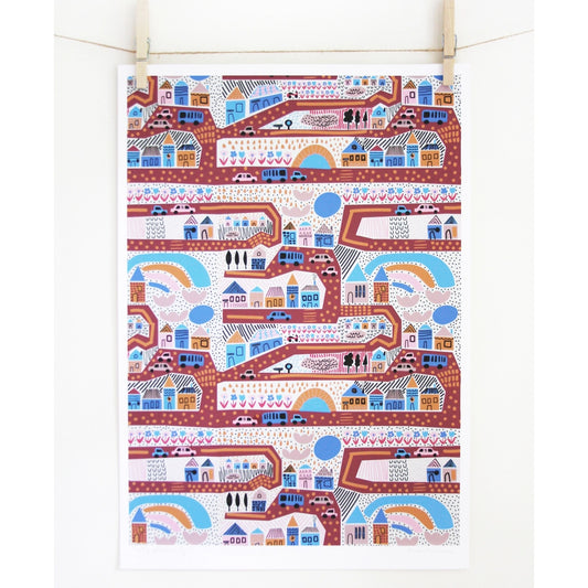 City Planning Art Print