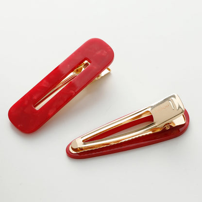 Valentine's Barrette Hair Clips (Set of 2)