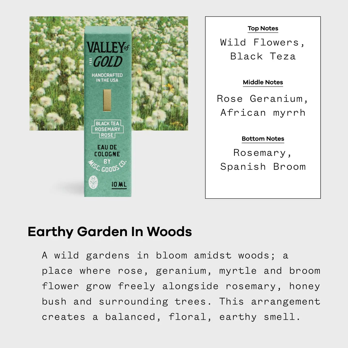 Nature Inspired 10ml Eau De Cologne