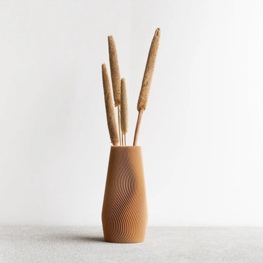 3D Printed Eco-Friendly Dried Floral Vase