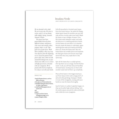 Via Carota: An Italian Cookbook