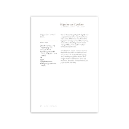 Via Carota: An Italian Cookbook
