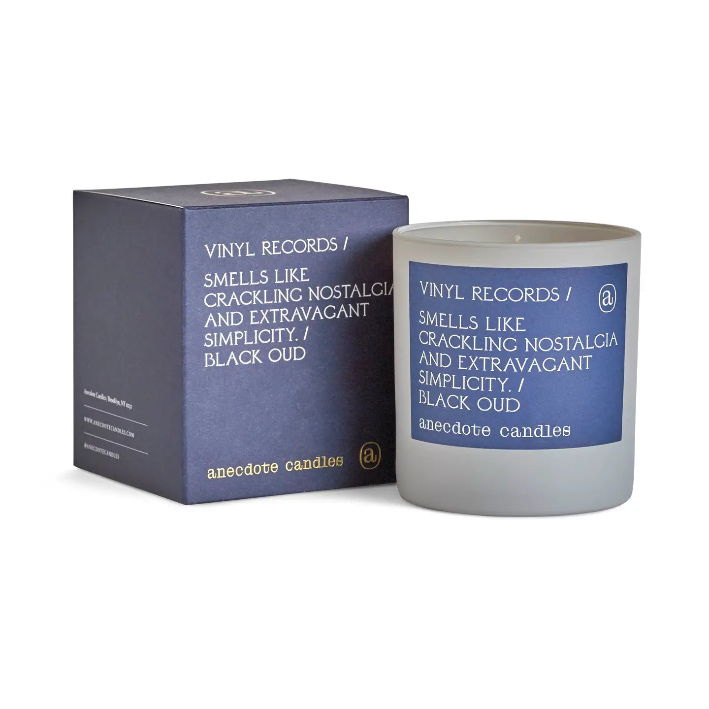 Anecdote 9 Oz Glass Tumbler Candle in Box