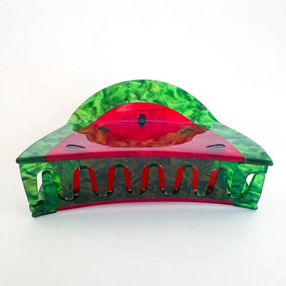 Watermelon 4" Hair Clip