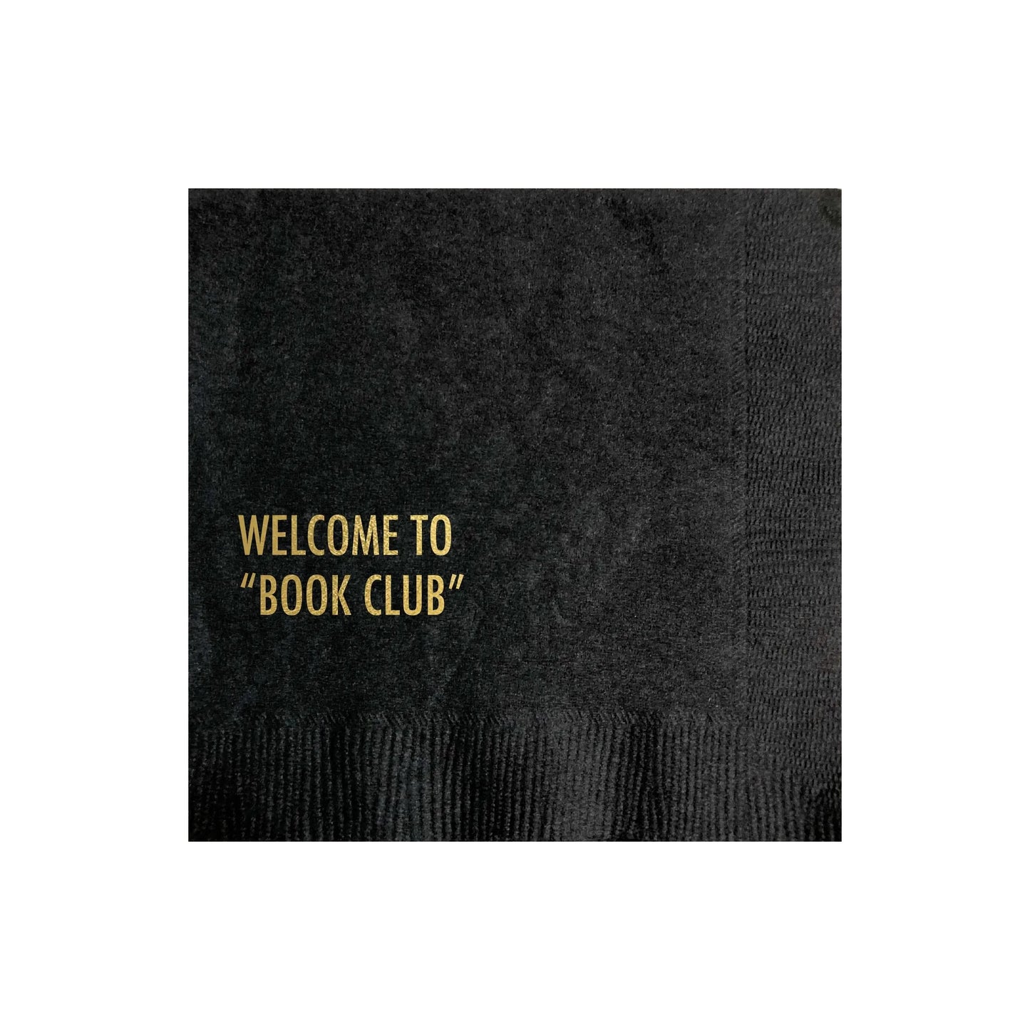 Welcome to "Book Club" Party Napkins (Pack of 20)