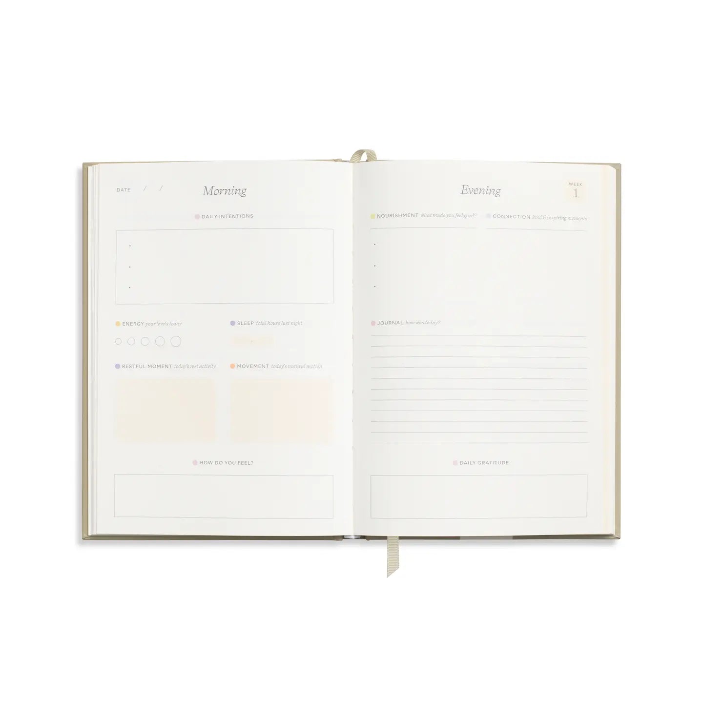 Joy Hardcover Guided Wellness Journal
