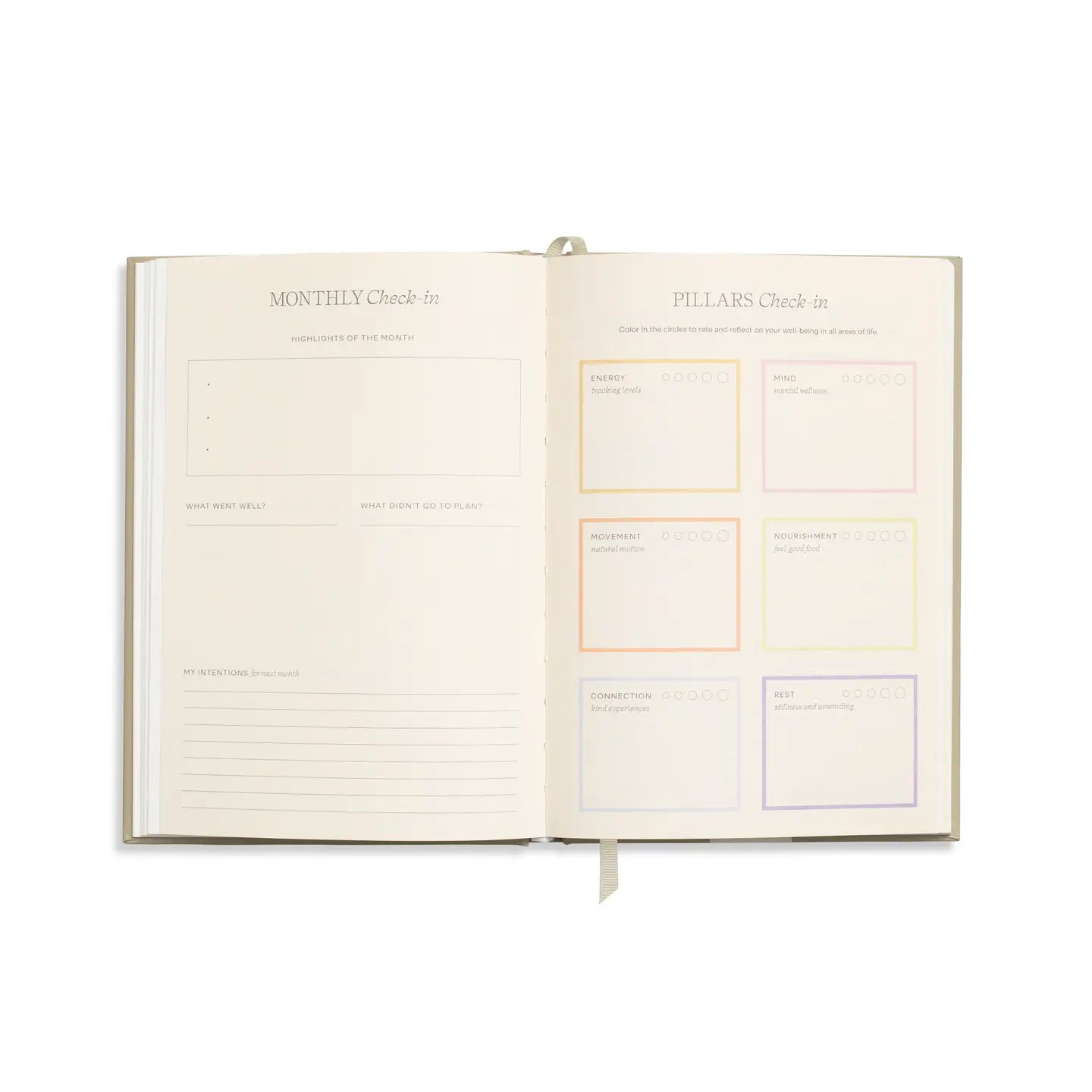 Joy Hardcover Guided Wellness Journal