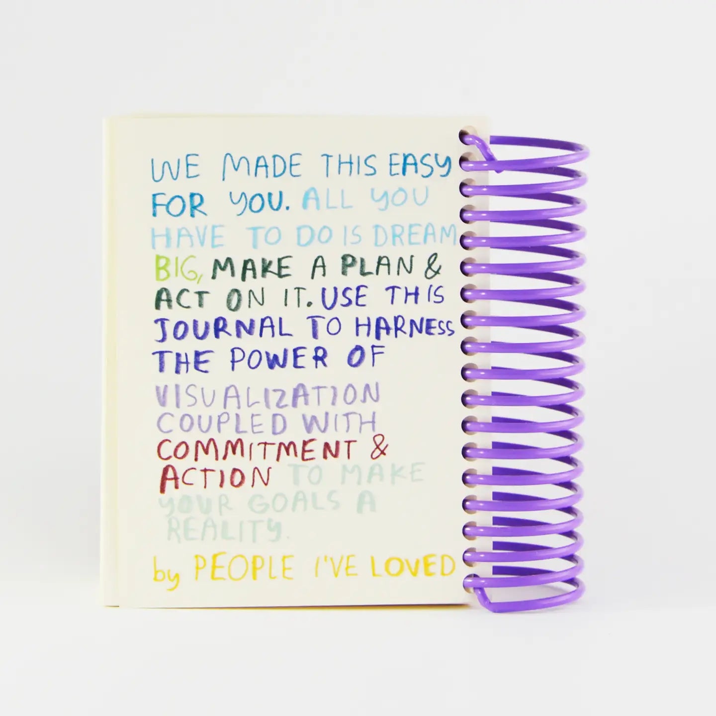 Wish It, Attract It, Make It Real Little Journal Notebook