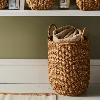 Round Woven Storage Basket