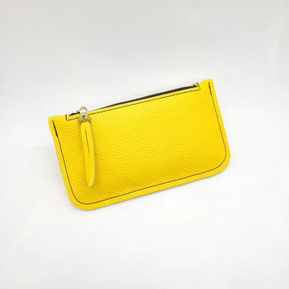 Leather Zip Pouch