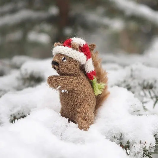 Woodland Squirrel Ornament