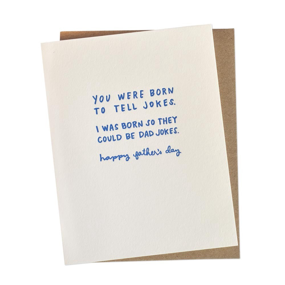 Dad Jokes Father's Day Card