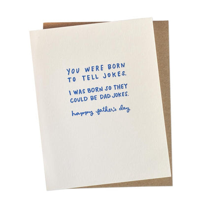 Dad Jokes Father's Day Card