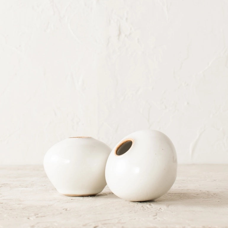 Verdure Stoneware 3"H Vase