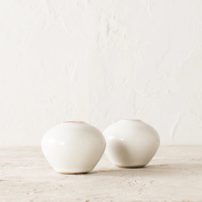 Verdure Stoneware 3"H Vase