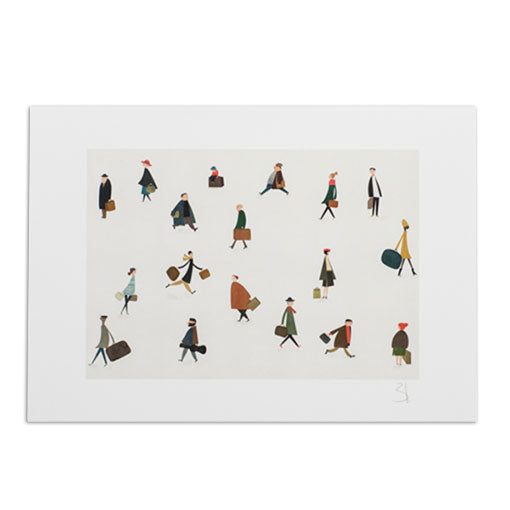 The Station 8.25" x 11.75" Archival Print