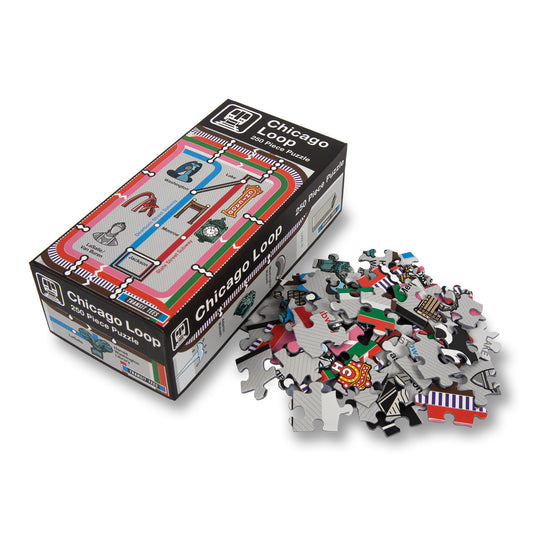 Chicago Loop 500 Piece Jigsaw Puzzle