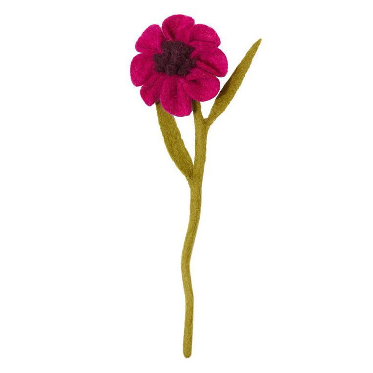 Anemone Felt Flower