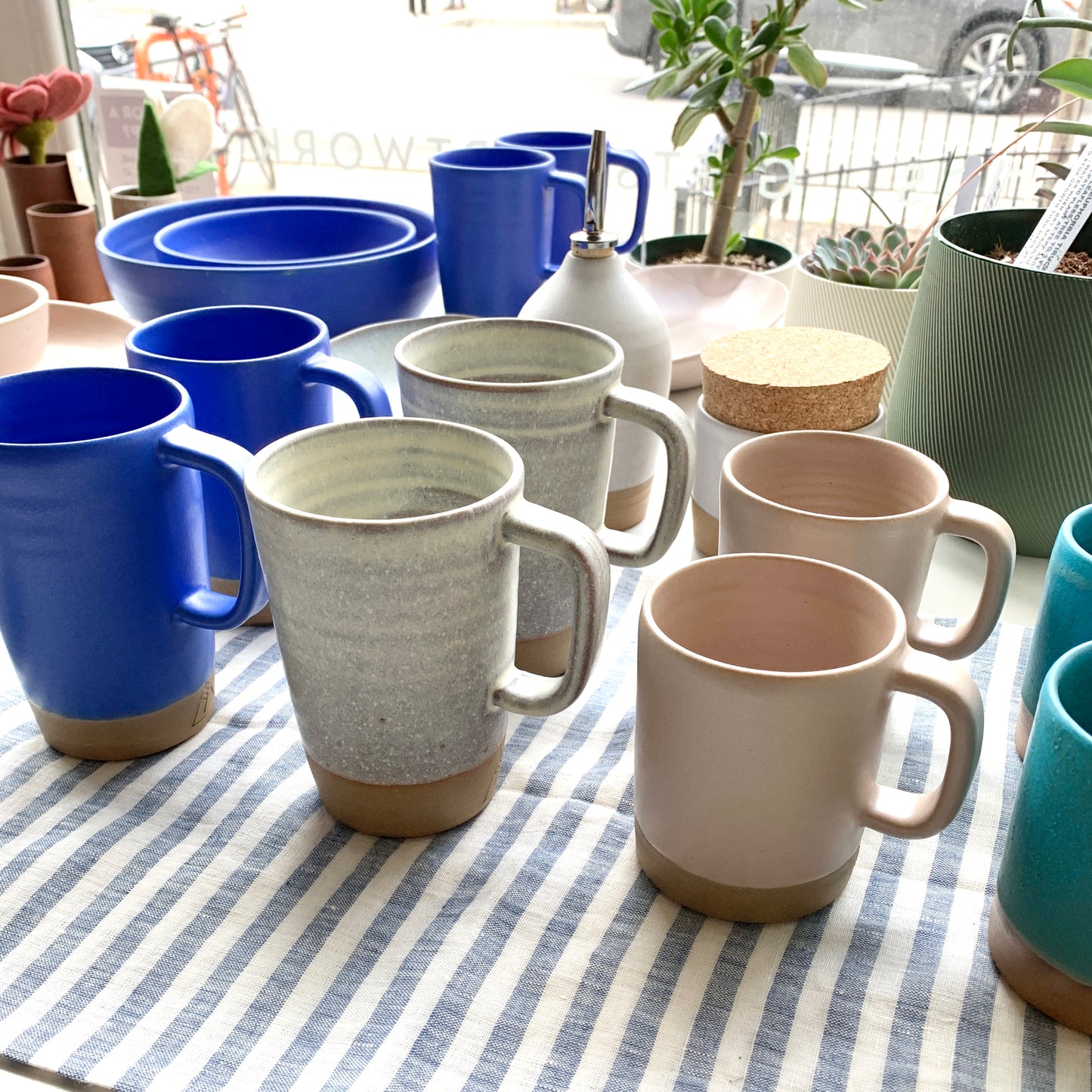 Handmade Ceramic 16 oz Latte Mug