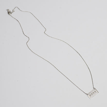 Chicago Flag Necklace