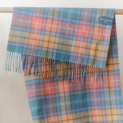 Lambswool Oversized Patterned Scarf