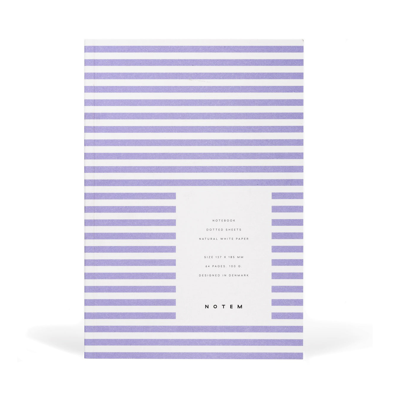Vita Striped Paper-Cover Notebook
