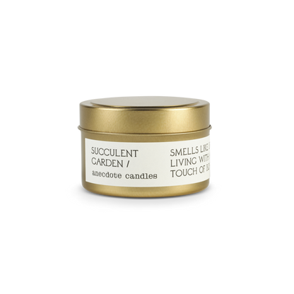Anecdotal Coconut Soy Wax Travel Tin Candle