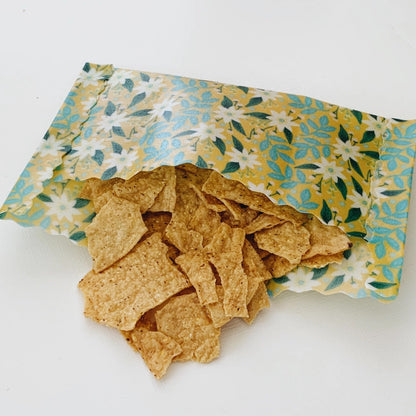 Reusable Beeswax Food Wrap 10" x 10" Sheets (Set of 2)