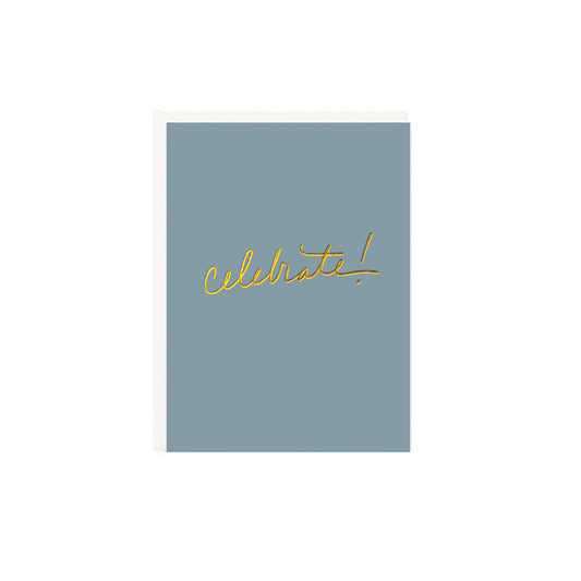 Celebrate! Congratulations or Wedding Mini Card