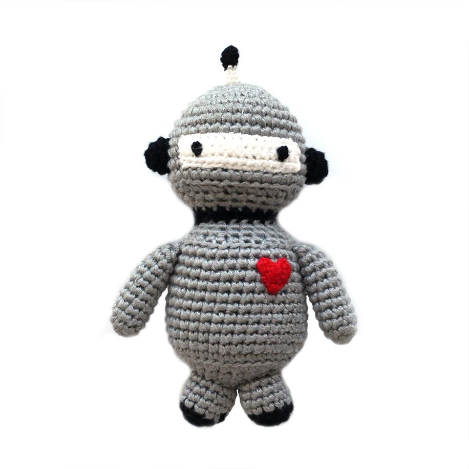 Crocheted Baby Rattle