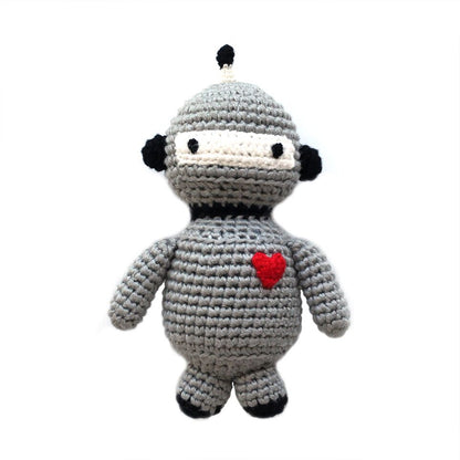 Crocheted Baby Rattle