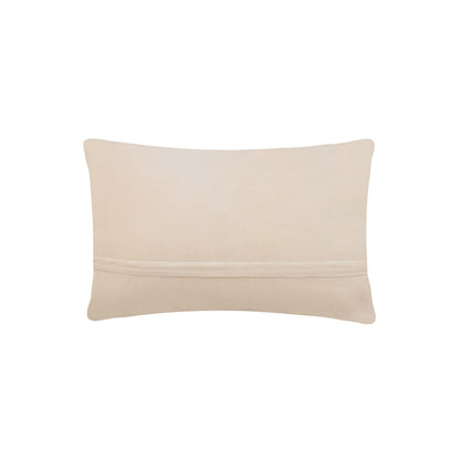 Chicago Flag Hooked Wool 18" x 12" Lumbar Pillow