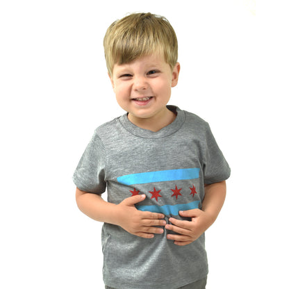 Chicago Flag Kids Tshirt
