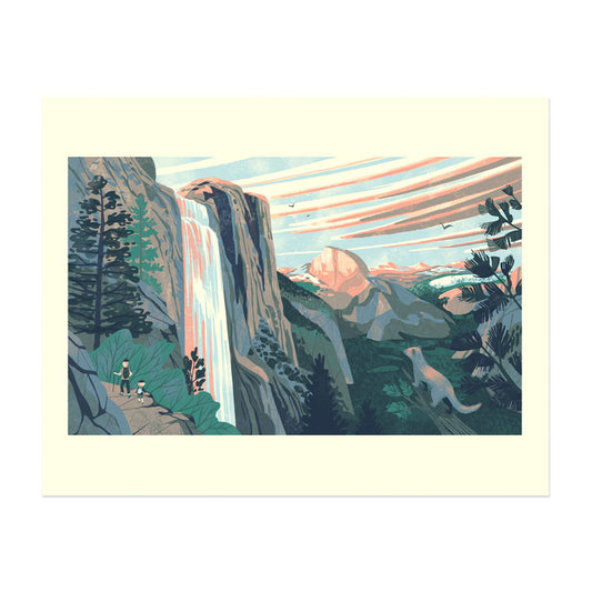 Yosemite National Park 11" x 14" Giclée Print