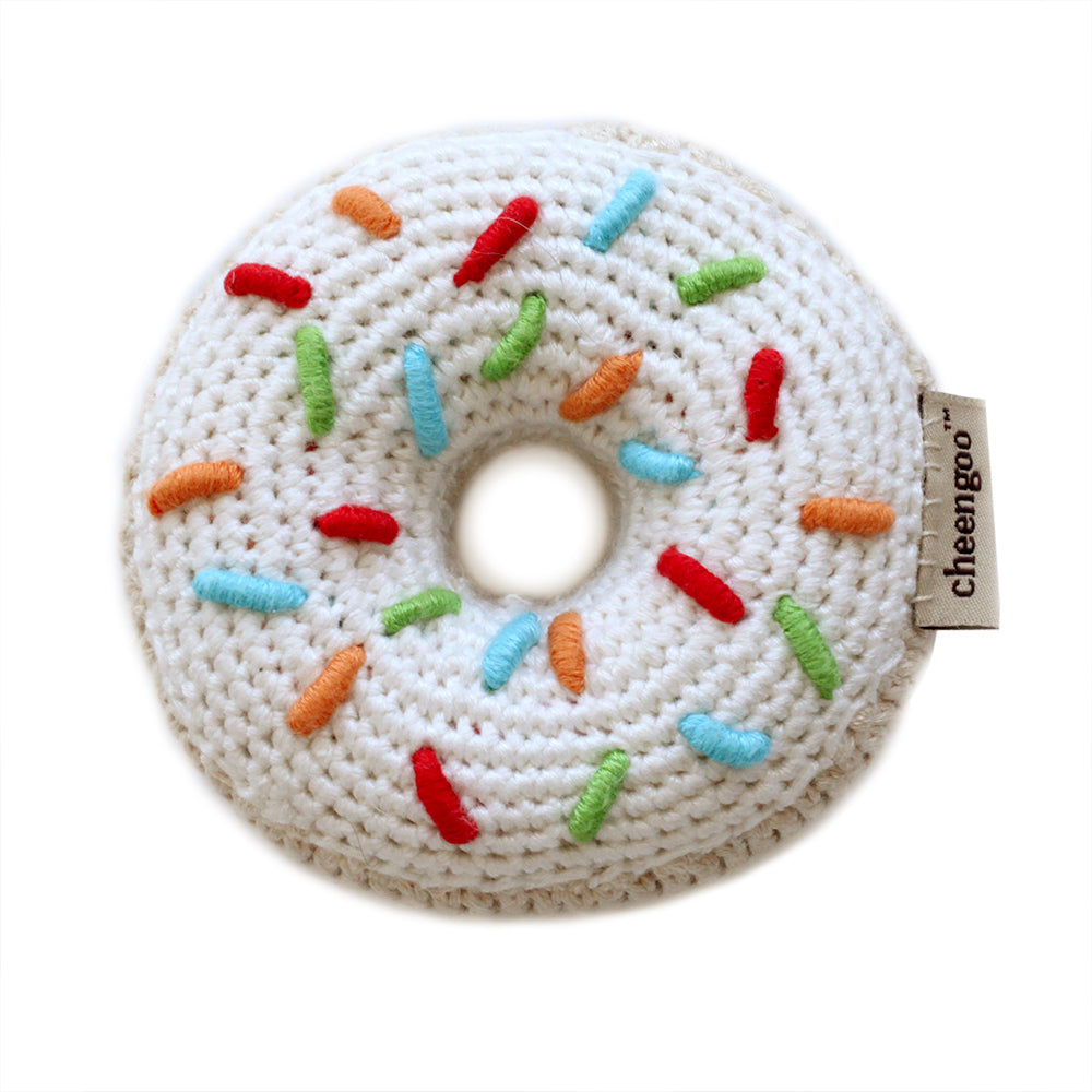 Crocheted Baby Rattle