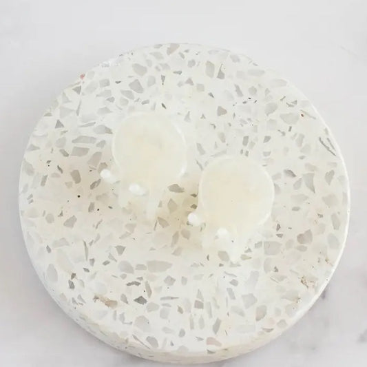 Eco 1" Round Mini Hair Clips (Set of 2)