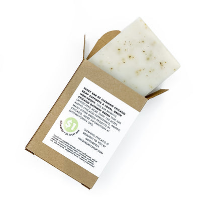 Cleaning Chicago Expressway Garden Rosemary & Mint Soap