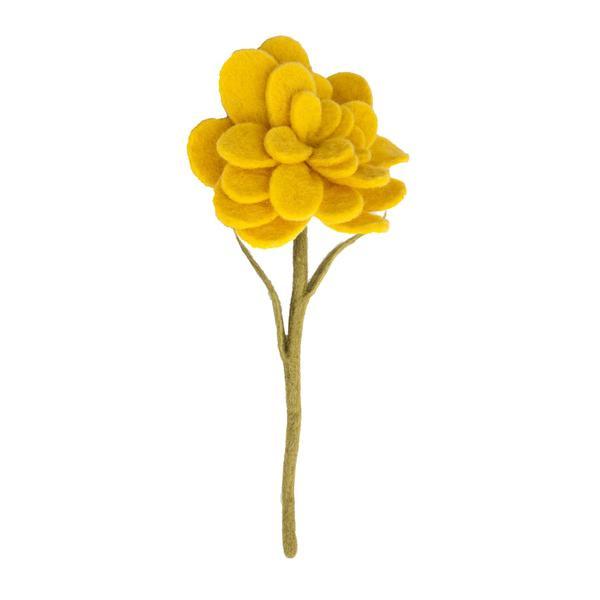 Felt Zinnia Flower