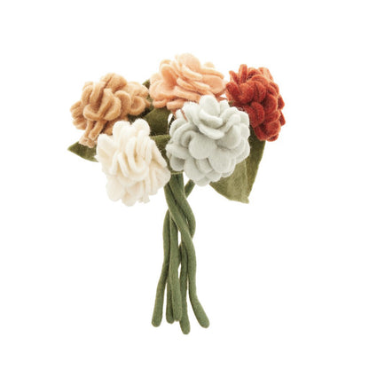 Geranium Felt Flower