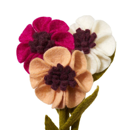 Anemone Felt Flower
