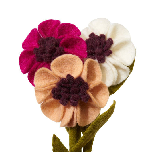 Anemone Felt Flower