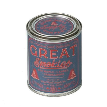 Great Smokies National Park 8 Oz Soy Wax Candle