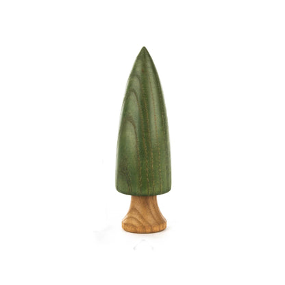 Handmade Modern Wood Turned Holiday Tabletop Tree