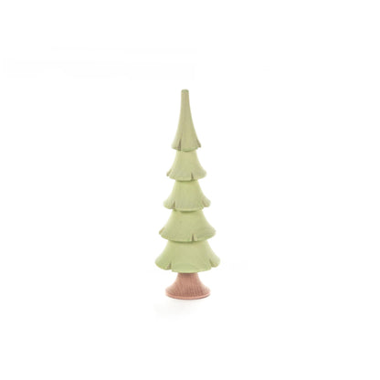 Handmade Traditional Wood Turned Tabletop Holiday Tree