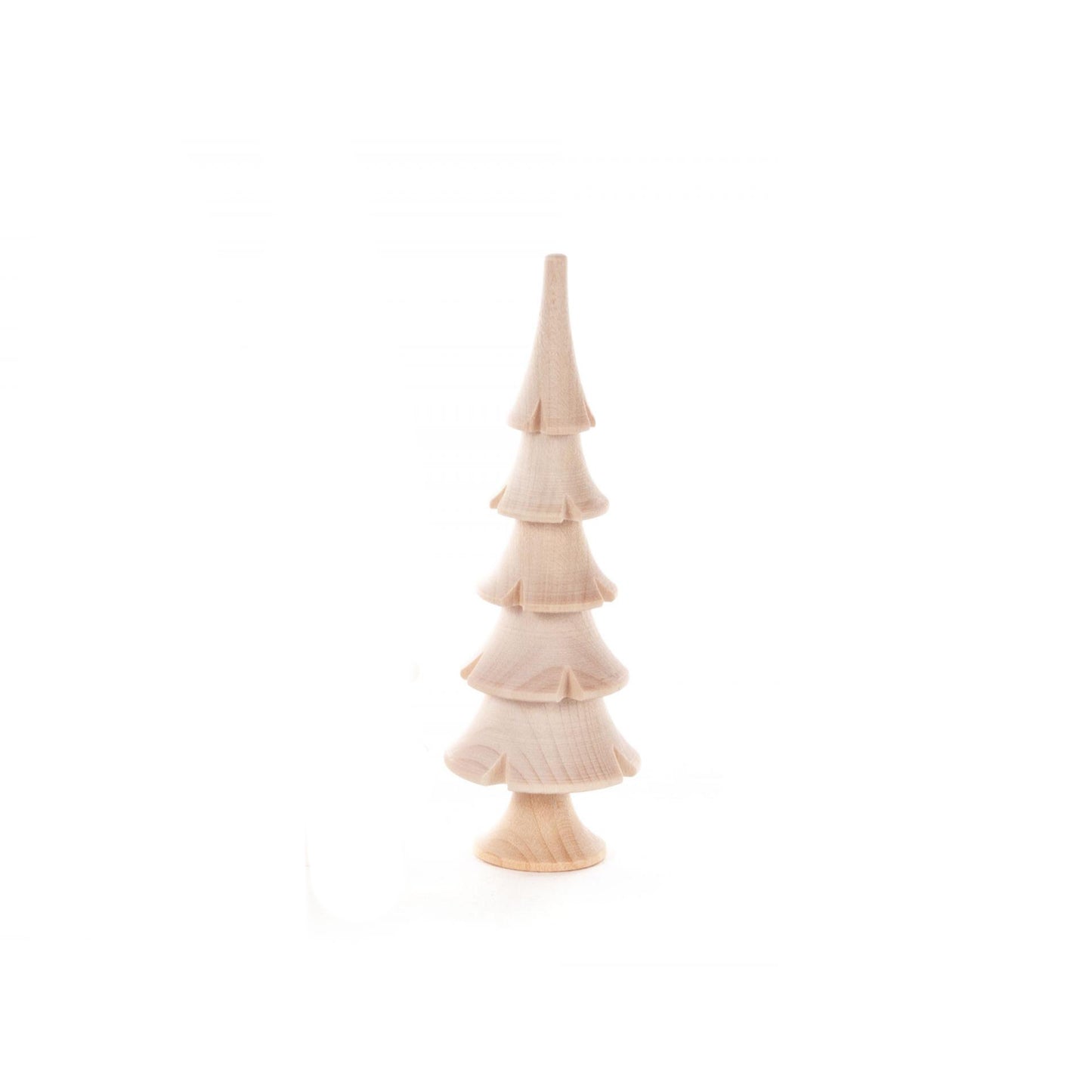 Handmade Traditional Wood Turned Tabletop Holiday Tree